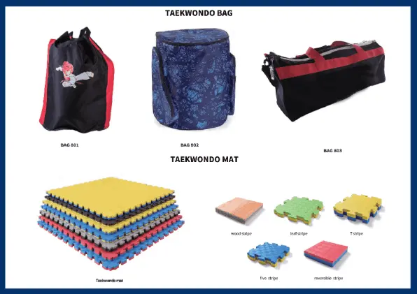 Taekwondo Mat and Bag